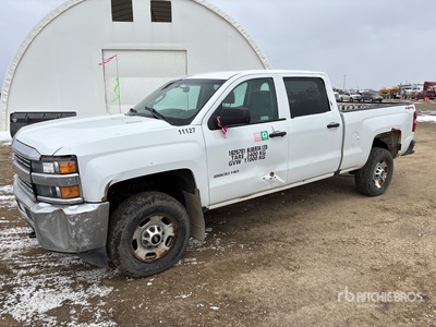 2016 Chevrolet Silverado 2500HD 4x4 Crew Cab Pickup
