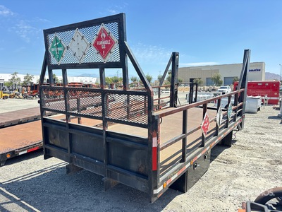 16 ft with Maxon Liftgate Lorry Flatbed Body