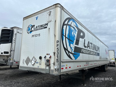 2018 Vanguard National 53 ft T/A Przyczepa furgon