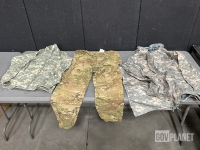 (15) Pairs of Wet Weather Trousers, (3) Cold Weather Parkas & Assorted Items