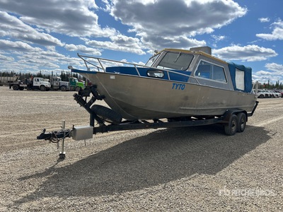 26 ft Bateau à propulsion hydraulique