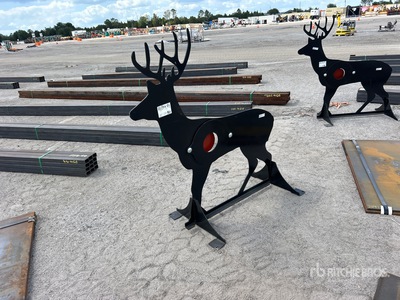 2025 Kit Containers AR500ATDEER Shooting Target