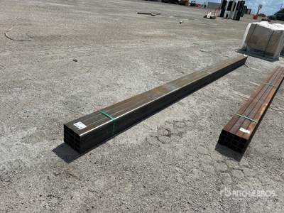 Quantity of (12) 2025 Kit Containers Steel Hollow Section Steel Pipe