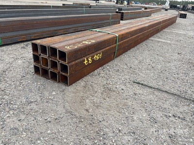Quantity of (12) 2025 Kit Containers Steel Hollow Section Steel Tubo