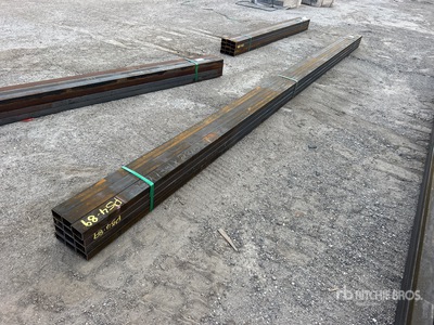 Quantity of (12) 2025 Kit Containers Steel Hollow Section Steel Pipe