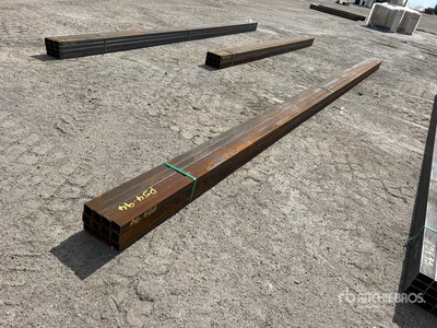 Quantity of (12) 2025 Kit Containers Steel Hollow Section Steel Tubo