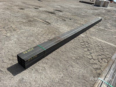 Quantity of (12) 2025 Kit Containers Steel Hollow Section steel Tubo