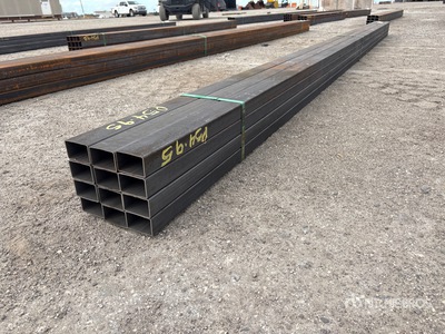 Quantity of (12) 2025 Kit Containers Steel Hollow Section steel Tubo