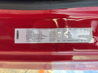 2022 Freightliner Cascadia 126 6x4 Cabina con cuccetta per trattore stradale