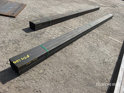 Quantity of (12) 2025 Kit Containers Steel Hollow Section Steel Tubo