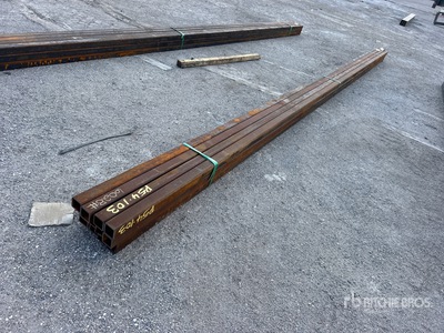 Quantity of (12) 2025 Kit Containers Steel Hollow Section Steel Pipe