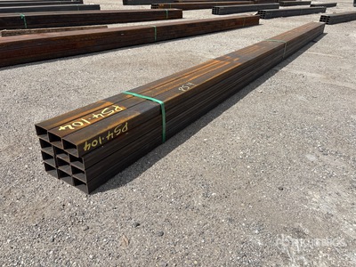 Quantity of (12) 2025 Kit Containers Steel Hollow Section Steel Tubo