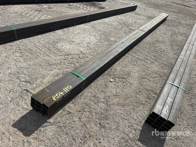 Quantity of (12) 2025 Kit Containers Steel Hollow Section Steel Tubo