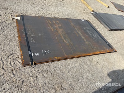 Quantity of (2) 2025 Kit Containers 60 in x 96 in 3/4 in. Steel Plates