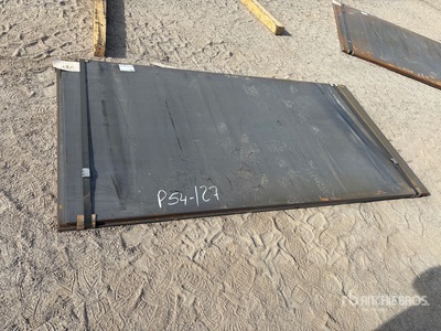 Quantity of (3) 2025 Kit Containers 48 in x 96 in 3/4 in. Placas de acero