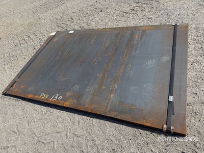 Quantity of (2) 2025 Kit Containers STEEL 0 ft 60 in x 0 ft 96 in 3/4 in. Steel Plates