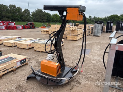 2025 Wolverine ABC125 47 in Articulating Desbrozadora para minicargadora (Unused)