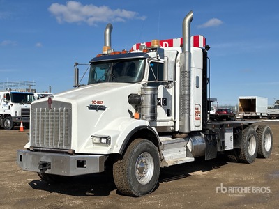 2009 Kenworth T800 6x4 Sleeper Winch Truck