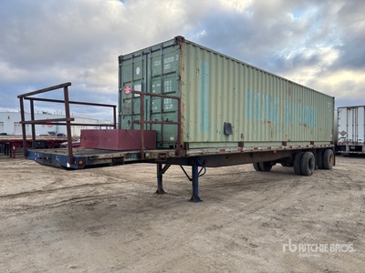 Fruehauf 48 ft T/A Spread Axle Flatbed Trailer