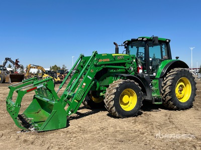 2020 John Deere 6195M 4WD Tractor