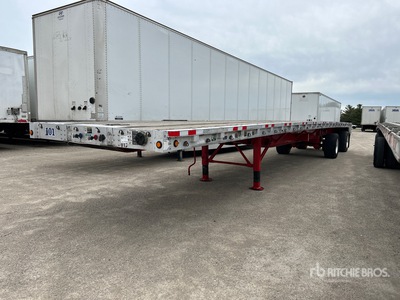 2003 Wilson CF9 48 ft T/A Spread Axle Remolque caja abierta