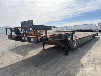 2007 Trailez 47 ft T/A Remolque caja abierta