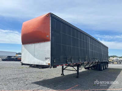 1999 Western 53 ft Quad/A Curtain Side Trailer