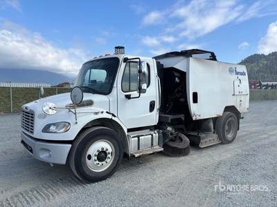 Schwarze A7 Tornado on 2016 Freightliner M2 106 Sweeper Truck