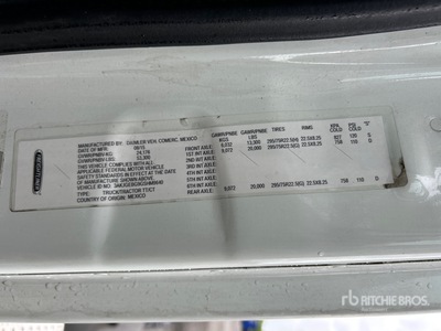 2016 Freightliner Cascadia 125 6x4 Cabeza Tractora Cabina Corta