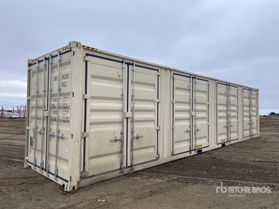 2025 40 ft High Cube Multi-Door Contenedor de almacenamiento