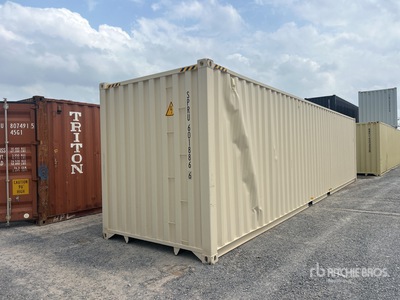 40 ft High Cube Multi-Door Storage Container (Unused)