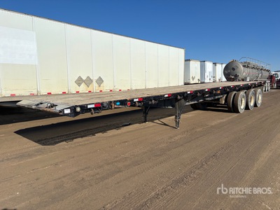 1995 Gerrys 44 ft Tri/A Flatbed Remorque pour champ pétrolifère