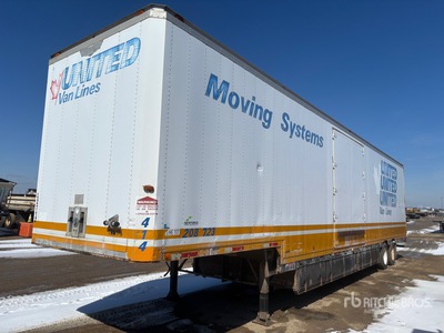 1990 Kentucky 48 ft x 102 in T/A Tool Crib Remorque fourgon