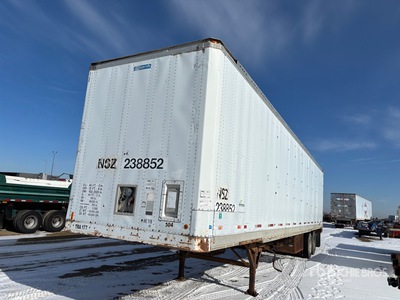 1994 Stoughton 45 ft x 102 in T/A Tool Crib Remorque fourgon