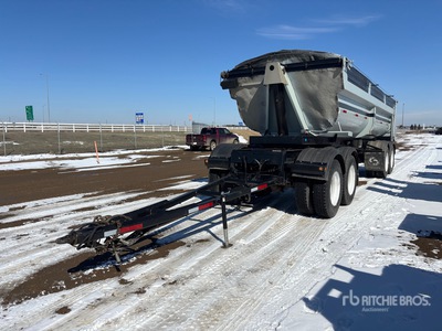 2013 Cross Country 24 ft Quad/A End Dump Trailer