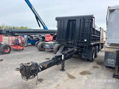 1994 Cardinal 15 ft T/A Pup Dump Trailer