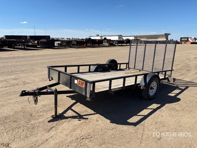 2022 ABU 12 ft S/A Utility Trailer