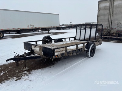 2018 PJ Trailers U8141 14 ft S/A Nutsaanhangwagen
