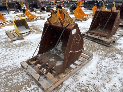 WBM 30 in Q/C Digging ローダーバックホー用バケット - Fits Cat 420