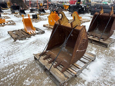 WBM 30 in Q/C Digging ローダーバックホー用バケット - Fits Cat 420