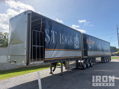 2019 Vawdrey Tri/A Rimorchio centinato