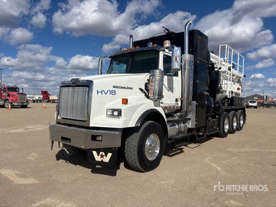 2015 Custom Vac Services on 2015 Western Star 4900SB 8x6 Vacuum Tanker Truck