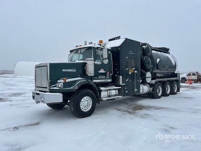2018 Foremost on 2013 Western Star 4900SA 8x6 Combination Wash/ Vacuum Tanker Truck