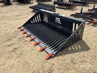 2026 TOFT HSSB-74 74 in Skeleton Skid Steer Bucket (Unused)