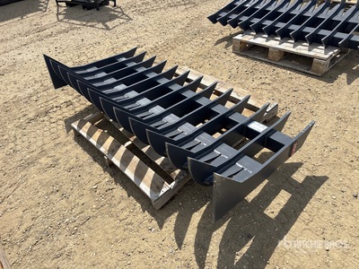 2026 TOFT ST-72 72 in Skid Steer Root Rake (Unused)