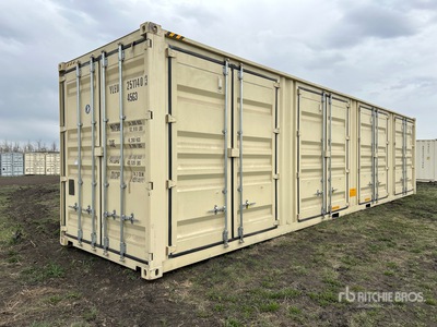 2025 40 ft High Cube Multi-Door Storage Container