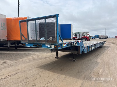 2007 Trail-Eze 50000 lb 50 ft T/A Przyczepa z pokładem uchylnym