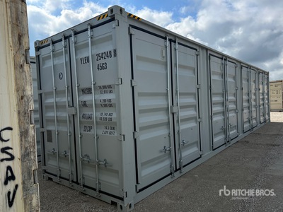 2026 40 ft High Cube Multi-Door Contenedor de almacenamiento