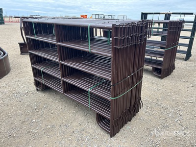 Quantity of (18) 2026 BYT RP76 7 ft 6 in Ranch Panel para ganado (Unused)