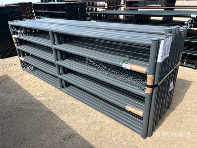 Quantity of (16) 2026 BYT MRG120 12 ft x 4 ft Magnum Ranch Livestock Gate (Unused)